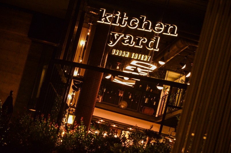 Kitchen Yard on Saturday Night